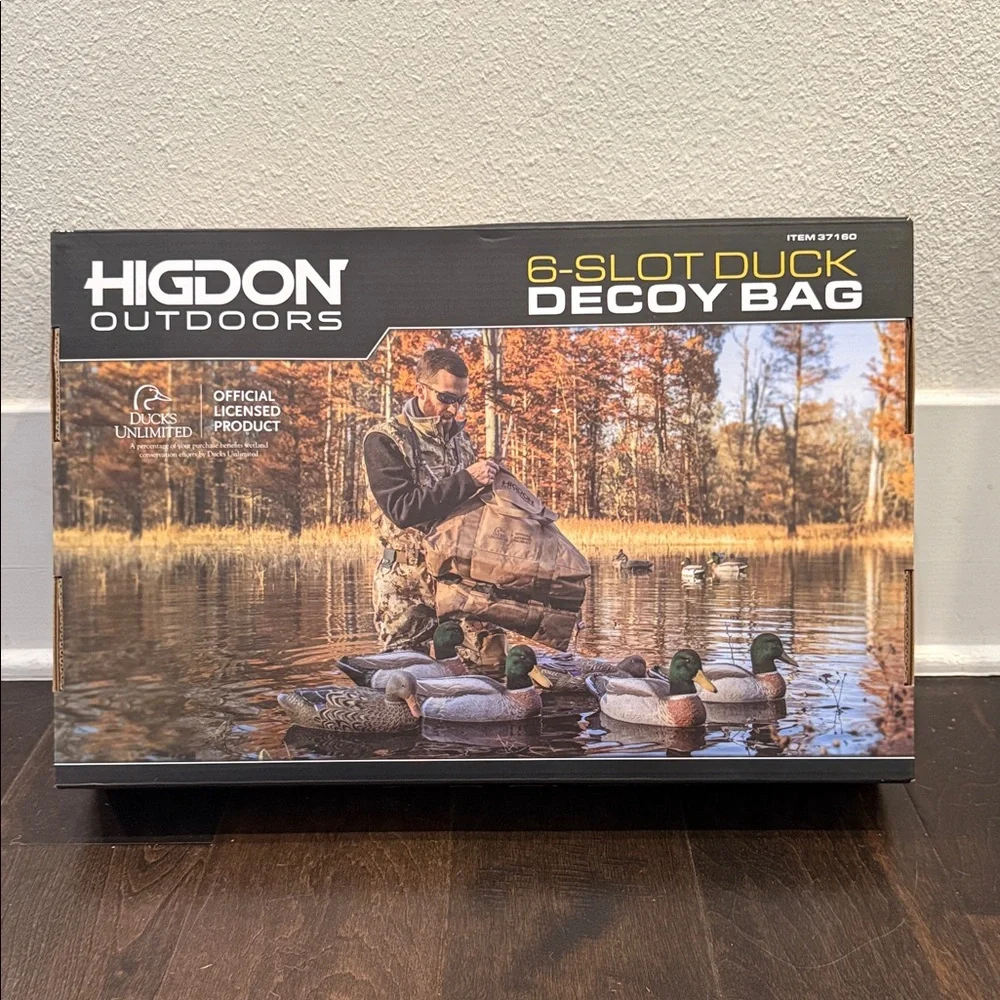 HIGDON HUNTING 6-Slot Duck Decoy Bag - Brown - Picture 1 of 3